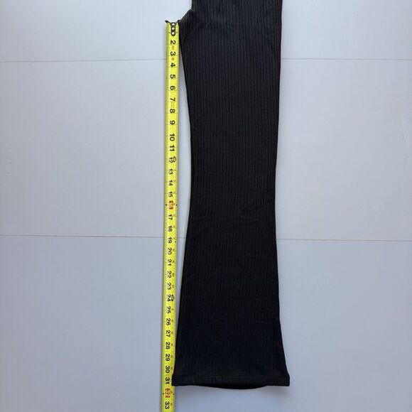 Vince Size XS Lot Of 2 Ribbed Stretch Flared Pull On Pant High Rise Soft Lounge - Picture 11 of 15